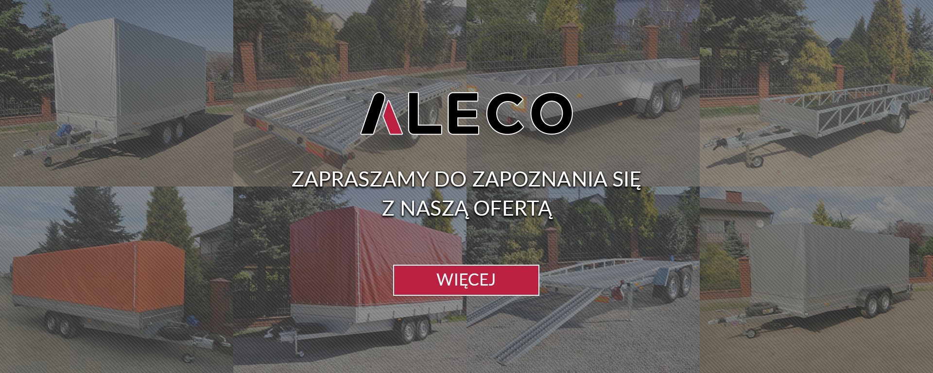 ALECO - sprzedaż i wynajem przyczep